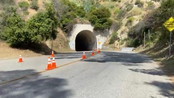 Griffith Park Tunnel from Back to the Future Part 2 and Who Framed Roger Rabbit