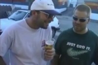 Bradley Nowell of Sublime and Chicken Willy outside of the LOST house - San Clemente, California - July 1995